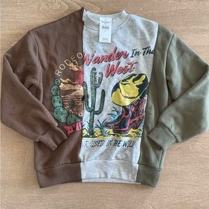 NWT Buckle Sweatshirt